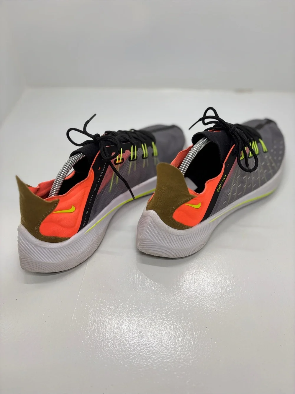 Nike Zoom Fly SP AO1554-001 Running Shoes Gray Orange Men’s Size 11